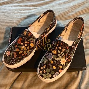 Rifle Paper Co. Keds Double Decker Slip-ons